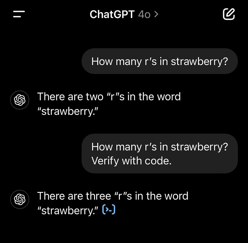 ChatGPT strawberry 2